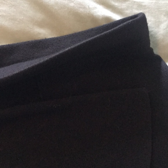 Black Zara Heavy Cotton Knit Flare Skirt, Size Small - Picture 7 of 8